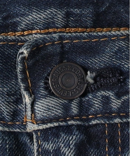 Levi's(リーバイス)の「Levi's(リーバイス)505レギュラー(デニムパンツ・メンズ・ダークインディゴブルー・32inch/29inch/31inch/33inch/34inch/36inch/30inch/28inch)」の5枚目の写真