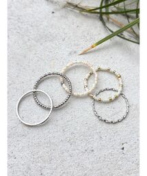 Ungrid | 5連デザインリング(リング)