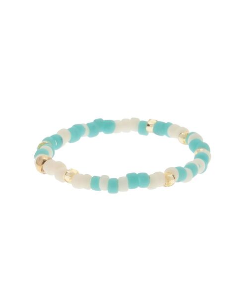 Ungrid（アングリッド）の「５連デザインリング（リング・レディース・アイボリー/ブルー・FREE）」の7枚目の写真