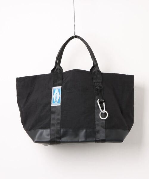 LUCEBER(ルースバー)の「【LUCEBER】TOTE BAG M/ミリタリー トートバッグM(トートバッグ・メンズ・ブラック/カーキ・FREE)」の1枚目の写真