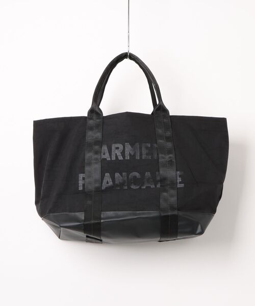 LUCEBER(ルースバー)の「【LUCEBER】TOTE BAG M/ミリタリー トートバッグM(トートバッグ・メンズ・ブラック/カーキ・FREE)」の3枚目の写真