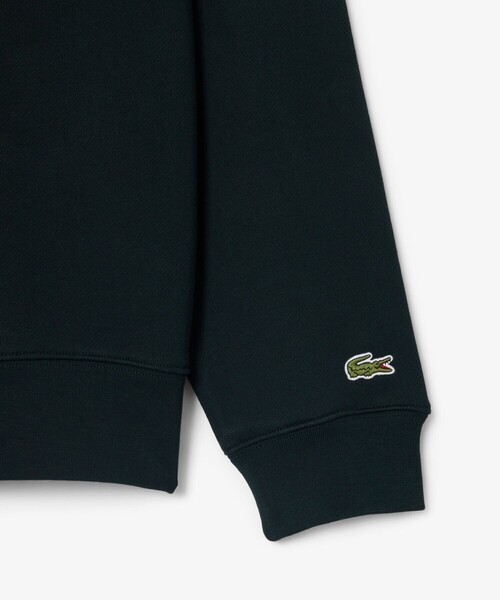 LACOSTE（ラコステ）の「ハイネックエンボスハーフジップスウェットシャツ（スウェット・メンズ・ライトグレー/ネイビー・XS/M/L/S）」の8枚目の写真