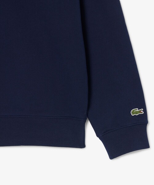 LACOSTE（ラコステ）の「ハイネックエンボスハーフジップスウェットシャツ（スウェット・メンズ・ライトグレー/ネイビー・XS/M/L/S）」の19枚目の写真