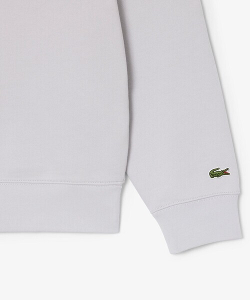 LACOSTE（ラコステ）の「ハイネックエンボスハーフジップスウェットシャツ（スウェット・メンズ・ライトグレー/ネイビー・XS/M/L/S）」の16枚目の写真