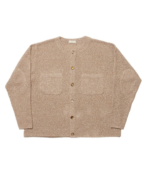 STEAF(スティーフ)の「RANCH KNIT CARDIGAN(カーディガン/ボレロ・メンズ・ブラウン/グリーン・L/M)」の2枚目の写真
