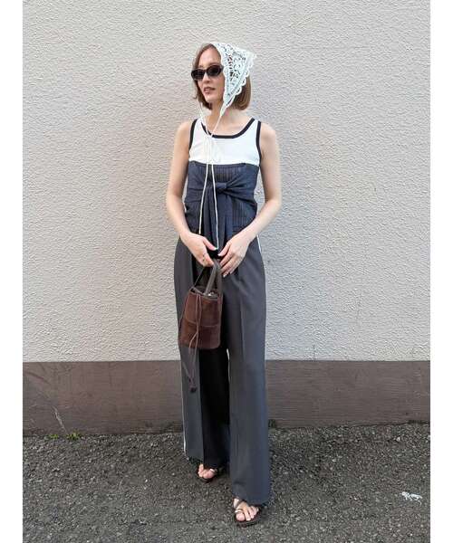 LAGUNAMOON（ラグナムーン）の「メタルリングストラップサンダル（サンダル・レディース・ブラウン/オレンジ・SMALL/MEDIUM）」の12枚目の写真