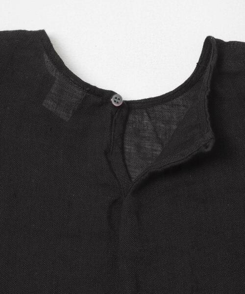 かぐれ（カグレ）の「リネンボイルワイドプルオーバー（シャツ/ブラウス・レディース・ピンク/ブラック/アイボリー・FREE）」の11枚目の写真