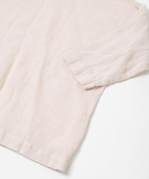 かぐれ（カグレ）の「リネンボイルワイドプルオーバー（シャツ/ブラウス・レディース・ピンク/ブラック/アイボリー・FREE）」の21枚目の写真