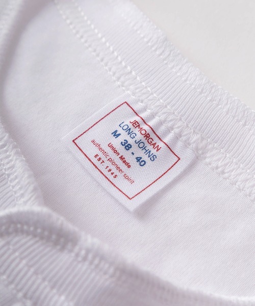 JEMORGAN（ジェーイーモーガン）の「【87】【JEMORGAN/ジェーイーモーガン】フライス ヘンリーネック ジャストフィット 半袖Tシャツ/無地T/パックT/インナーウェア（Tシャツ/カットソー・メンズ・ホワイト/チャコールグレー/グレー/ブラック・XL/L/M/S）」の16枚目の写真