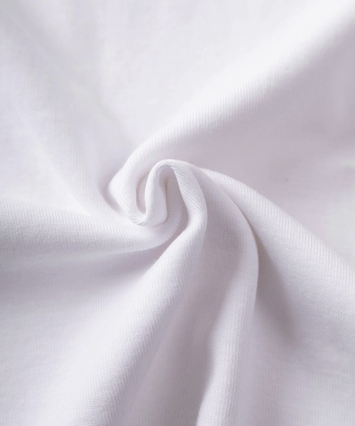 JEMORGAN（ジェーイーモーガン）の「【87】【JEMORGAN/ジェーイーモーガン】フライス ヘンリーネック ジャストフィット 半袖Tシャツ/無地T/パックT/インナーウェア（Tシャツ/カットソー・メンズ・ホワイト/チャコールグレー/グレー/ブラック・XL/L/M/S）」の6枚目の写真
