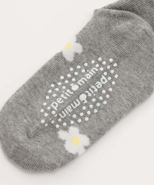 petit main(プティマイン)の「お花メロウショートソックス2P(ソックス/靴下・キッズ・レモンイエロー/オフホワイト/ラベンダー・M/L/S/SS)」の5枚目の写真