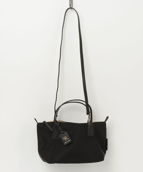 Roberta Pieri（ロベルタピエリ）の「ROBERTA PIERI （ロベルタ ピエリ）MICRO JACQUARD ND（トートバッグ・レディース・ネイビー/ブラック・F）」の2枚目の写真