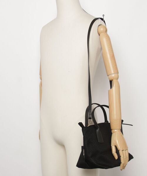 Roberta Pieri（ロベルタピエリ）の「ROBERTA PIERI （ロベルタ ピエリ）MICRO JACQUARD ND（トートバッグ・レディース・ネイビー/ブラック・F）」の6枚目の写真