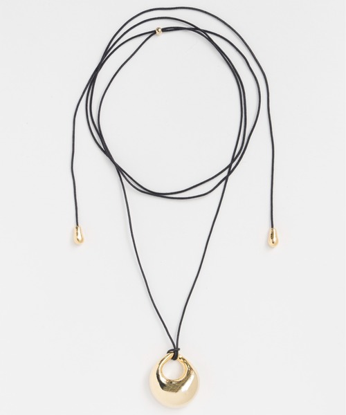 MAISON SPECIAL（メゾンスペシャル）の「【2026SUMMER PRE-ORDER】Moon Necklace/ムーンネックレス（ネックレス・レディース・ゴールド/シルバー・FREE）」の3枚目の写真