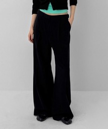 BLACKUP（ブラックアップ）の「[MADE] ドミニクサイドバックルワイドスラックス（スラックス）」