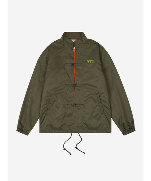SAFARISPOT(サファリスポット)の「エスティーシー クンフーコーチジャケット (カーキ)(その他トップス・レディース・その他・0)」の2枚目の写真