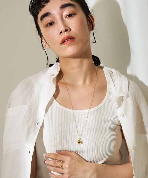 collex(コレックス)の「【dignif】【金属アレルギー対応】ネックレス Dew(ネックレス・レディース・シルバー/ゴールド・フリー)」の2枚目の写真