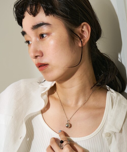 collex(コレックス)の「【dignif】【金属アレルギー対応】ネックレス Dew(ネックレス・レディース・シルバー/ゴールド・フリー)」の5枚目の写真