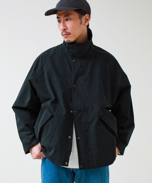 Barbour(バブアー)の「【BARBOUR/バブアー】OS TRANSPORTER CASUAL JACKET(ブルゾン・メンズ・オリーブ/オフホワイト/ブラック・40/42)」の3枚目の写真