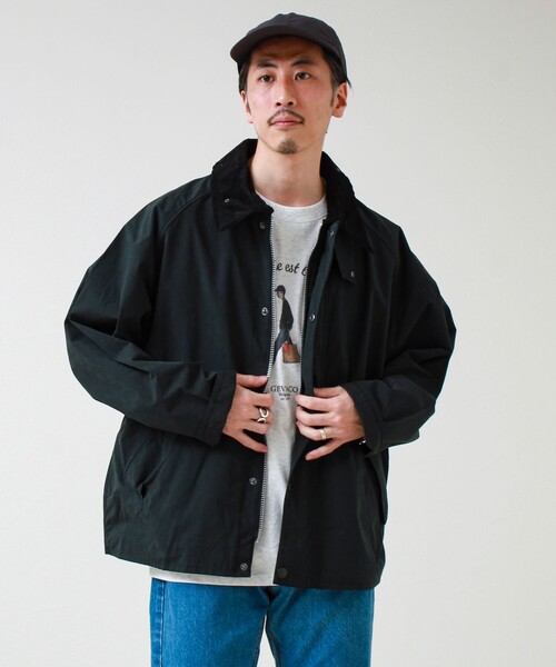 Barbour(バブアー)の「【BARBOUR/バブアー】OS TRANSPORTER CASUAL JACKET(ブルゾン・メンズ・オリーブ/オフホワイト/ブラック・40/42)」の6枚目の写真
