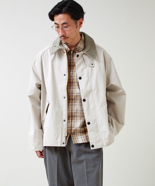 Barbour(バブアー)の「【BARBOUR/バブアー】OS TRANSPORTER CASUAL JACKET(ブルゾン・メンズ・オリーブ/オフホワイト/ブラック・40/42)」の19枚目の写真
