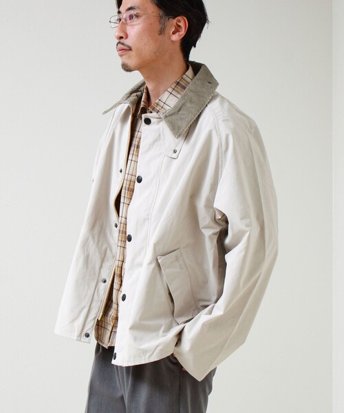 Barbour(バブアー)の「【BARBOUR/バブアー】OS TRANSPORTER CASUAL JACKET(ブルゾン・メンズ・オリーブ/オフホワイト/ブラック・40/42)」の20枚目の写真