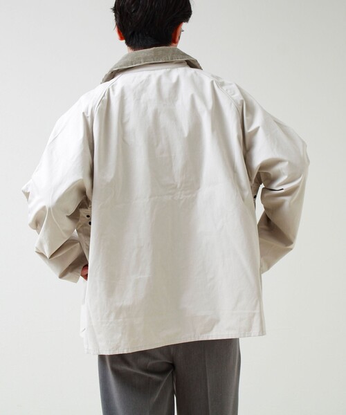 Barbour(バブアー)の「【BARBOUR/バブアー】OS TRANSPORTER CASUAL JACKET(ブルゾン・メンズ・オリーブ/オフホワイト/ブラック・40/42)」の21枚目の写真