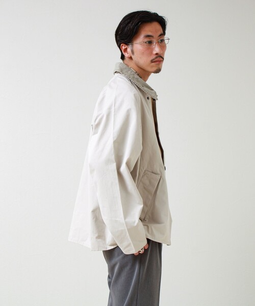 Barbour(バブアー)の「【BARBOUR/バブアー】OS TRANSPORTER CASUAL JACKET(ブルゾン・メンズ・オリーブ/オフホワイト/ブラック・40/42)」の22枚目の写真