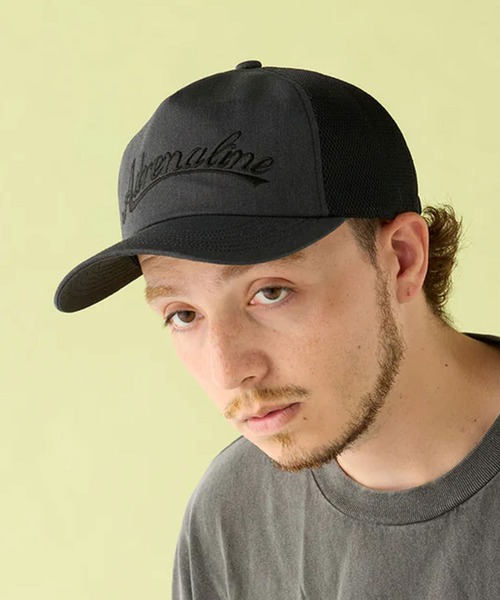 CPH(シーピーエイチ)の「5 PANNEL CAP / TC TWILL / ベースボールキャップ(キャップ・レディース・ブラック/チャコールグレー・FREE)」の2枚目の写真