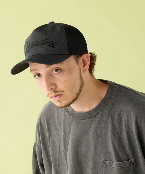 CPH(シーピーエイチ)の「5 PANNEL CAP / TC TWILL / ベースボールキャップ(キャップ・レディース・ブラック/チャコールグレー・FREE)」の7枚目の写真