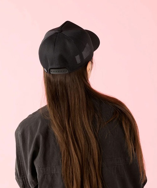 CPH(シーピーエイチ)の「5 PANNEL CAP / TC TWILL / ベースボールキャップ(キャップ・レディース・ブラック/チャコールグレー・FREE)」の5枚目の写真