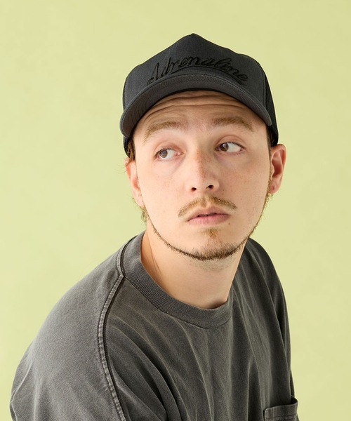 CPH(シーピーエイチ)の「5 PANNEL CAP / TC TWILL / ベースボールキャップ(キャップ・レディース・ブラック/チャコールグレー・FREE)」の6枚目の写真