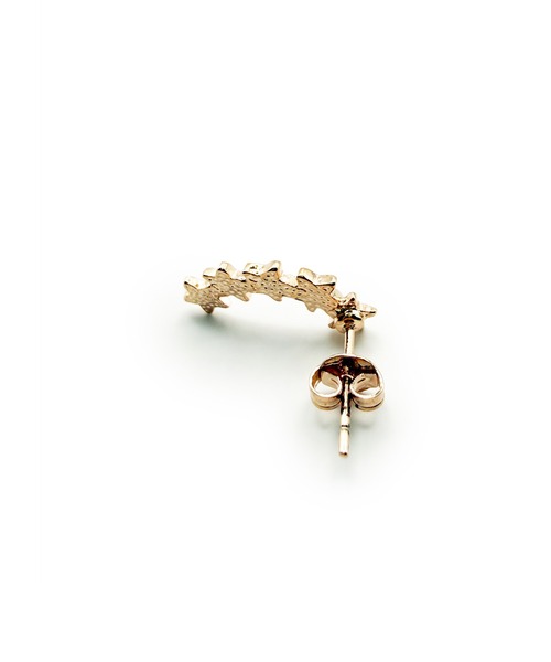 CARROLL(キャロル)の「CARROLL キャロル ファイブスタークレッセントキャッチピアス(ピアス(両耳用)・レディース・ピンクゴールド・FREE)」の4枚目の写真