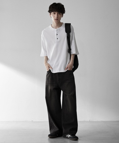 RUUBON(ルーボン)の「【RUUBON】one shoulder sling bag / ワンショルダースリングバッグ(撥水)(ショルダーバッグ・メンズ・ブラック・FREE)」の8枚目の写真