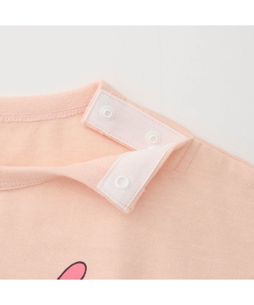SWIMMER(SWIMMER)の「SWIMMER×サンリオキャラクターズ 袖口折り返し風デザイン半袖Tシャツ(Tシャツ/カットソー・キッズ・ピンク/ミント・80/90/110/120/100)」の12枚目の写真