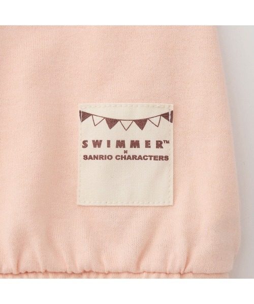 SWIMMER(SWIMMER)の「SWIMMER×サンリオキャラクターズ 袖口折り返し風デザイン半袖Tシャツ(Tシャツ/カットソー・キッズ・ピンク/ミント・80/90/110/120/100)」の16枚目の写真