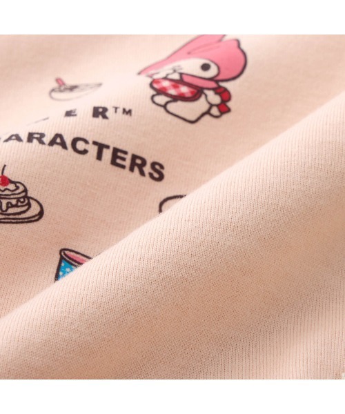SWIMMER(SWIMMER)の「SWIMMER×サンリオキャラクターズ 袖口折り返し風デザイン半袖Tシャツ(Tシャツ/カットソー・キッズ・ピンク/ミント・80/90/110/120/100)」の17枚目の写真