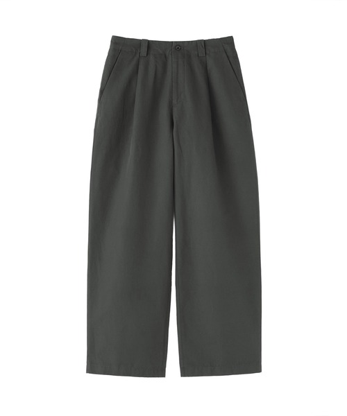 MUJI Labo(ムジラボ)の「〔MUJI Labo〕婦人 綿混タックワイドパンツ(その他パンツ・レディース・ダークグレー/ベージュ/ブラック/オフホワイト・58/61/64/67/70/73)」の15枚目の写真