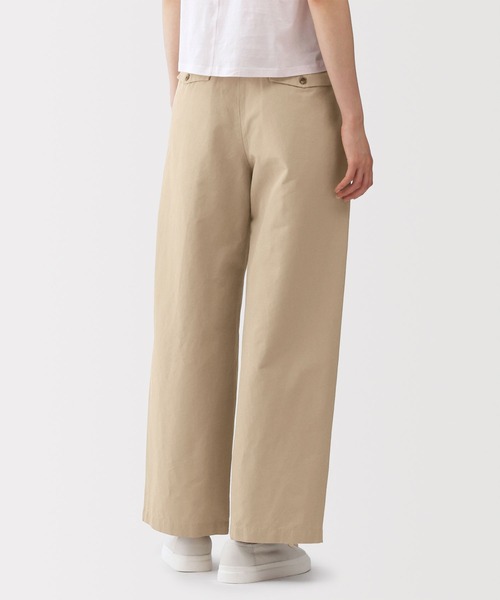 MUJI Labo(ムジラボ)の「〔MUJI Labo〕婦人 綿混タックワイドパンツ(その他パンツ・レディース・ダークグレー/ベージュ/ブラック/オフホワイト・58/61/64/67/70/73)」の19枚目の写真