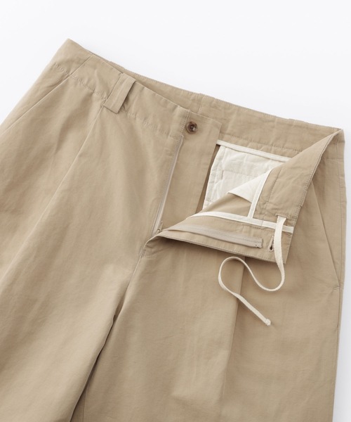MUJI Labo(ムジラボ)の「〔MUJI Labo〕婦人 綿混タックワイドパンツ(その他パンツ・レディース・ダークグレー/ベージュ/ブラック/オフホワイト・58/61/64/67/70/73)」の22枚目の写真