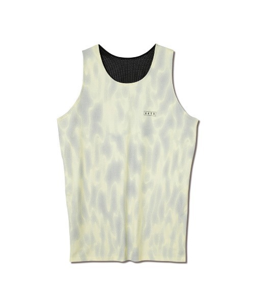 AKTR(アクター)の「AKTR MELT CAMO REVERSIBLE TANK(アクター メルト カモ リバーシブル タンク)(タンクトップ・メンズ・ベージュ系/ブラック系・MEDIUM/LARGE/X-LARGE/XX-LARGE)」の1枚目の写真