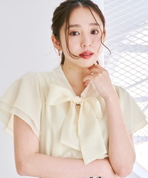 2026春夏新作 ボウタイシアーブラウス