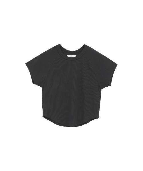 CLANE(クラネ)の「ROUND HEM SHORT SLEEVE TOPS(Tシャツ/カットソー・レディース・ブラック/ベージュ/ホワイト・2/1)」の20枚目の写真