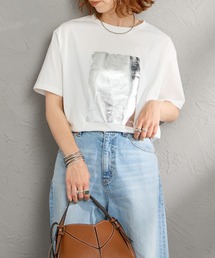 MAISON DE L'ALLURE | [MAISON DE L'ALLURE/メゾンドゥラリュール] アソートボックス 箔ロゴ プリントTシャツ(Tシャツ/カットソー)