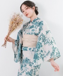 セール】【倭物やカヤ】夏華二部式浴衣 UV羽織＆ワンピース2点セット