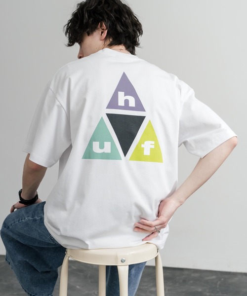 HUF(ハフ)の「HUF ハフ オーバーサイズ ポケット プリント アソート半袖コットンTシャツ(Tシャツ/カットソー・メンズ・ホワイト系1/ブラック系1/グリーン/ブラック系/ベージュ/ブラウン系9/ホワイト系6/ライラック系6/ホワイト系4/ブラック系3/ホワイト系/ブラック/ブラック系9/ブラック系8/ホワイト系8/グリーン系その他/ホワイト系7/ベージュ系5/ブラック系その他/ホワイト系5/ブラック系4/ホワイト系3/ブラック系2/グレー系9/ブラック系その他2/ブラック系7/ブラック系6/ブラック系5/グレー系4/ホワイト系2・M/XL/L)」の5枚目の写真