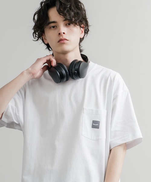 HUF(ハフ)の「HUF ハフ オーバーサイズ ポケット プリント アソート半袖コットンTシャツ(Tシャツ/カットソー・メンズ・ホワイト系1/ブラック系1/グリーン/ブラック系/ベージュ/ブラウン系9/ホワイト系6/ライラック系6/ホワイト系4/ブラック系3/ホワイト系/ブラック/ブラック系9/ブラック系8/ホワイト系8/グリーン系その他/ホワイト系7/ベージュ系5/ブラック系その他/ホワイト系5/ブラック系4/ホワイト系3/ブラック系2/グレー系9/ブラック系その他2/ブラック系7/ブラック系6/ブラック系5/グレー系4/ホワイト系2・M/XL/L)」の7枚目の写真
