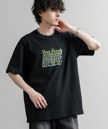 HUF ハフ オーバーサイズ  ポケット プリント アソート半袖コットンTシャツ