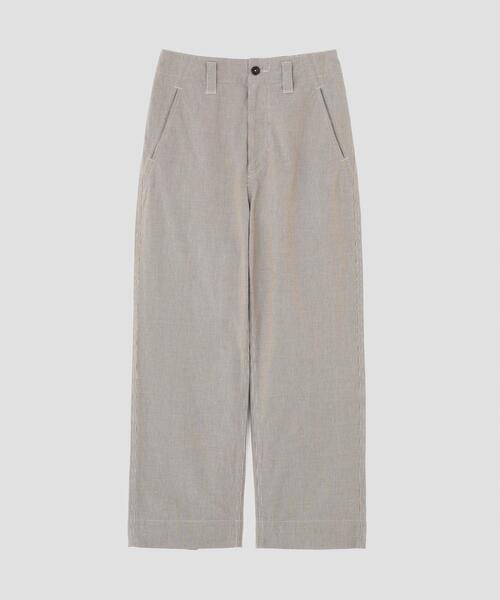MHL.（エムエイチエル）の「CHEF CHECK COTTON（その他パンツ・レディース・ブラック・3/2/1/0）」の3枚目の写真