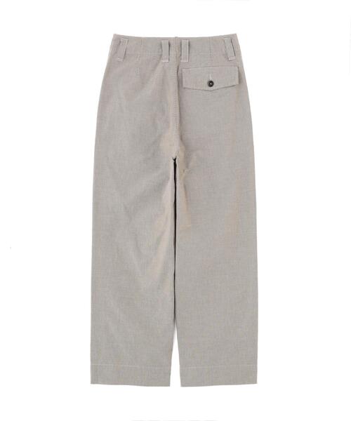 MHL.（エムエイチエル）の「CHEF CHECK COTTON（その他パンツ・レディース・ブラック・3/2/1/0）」の4枚目の写真